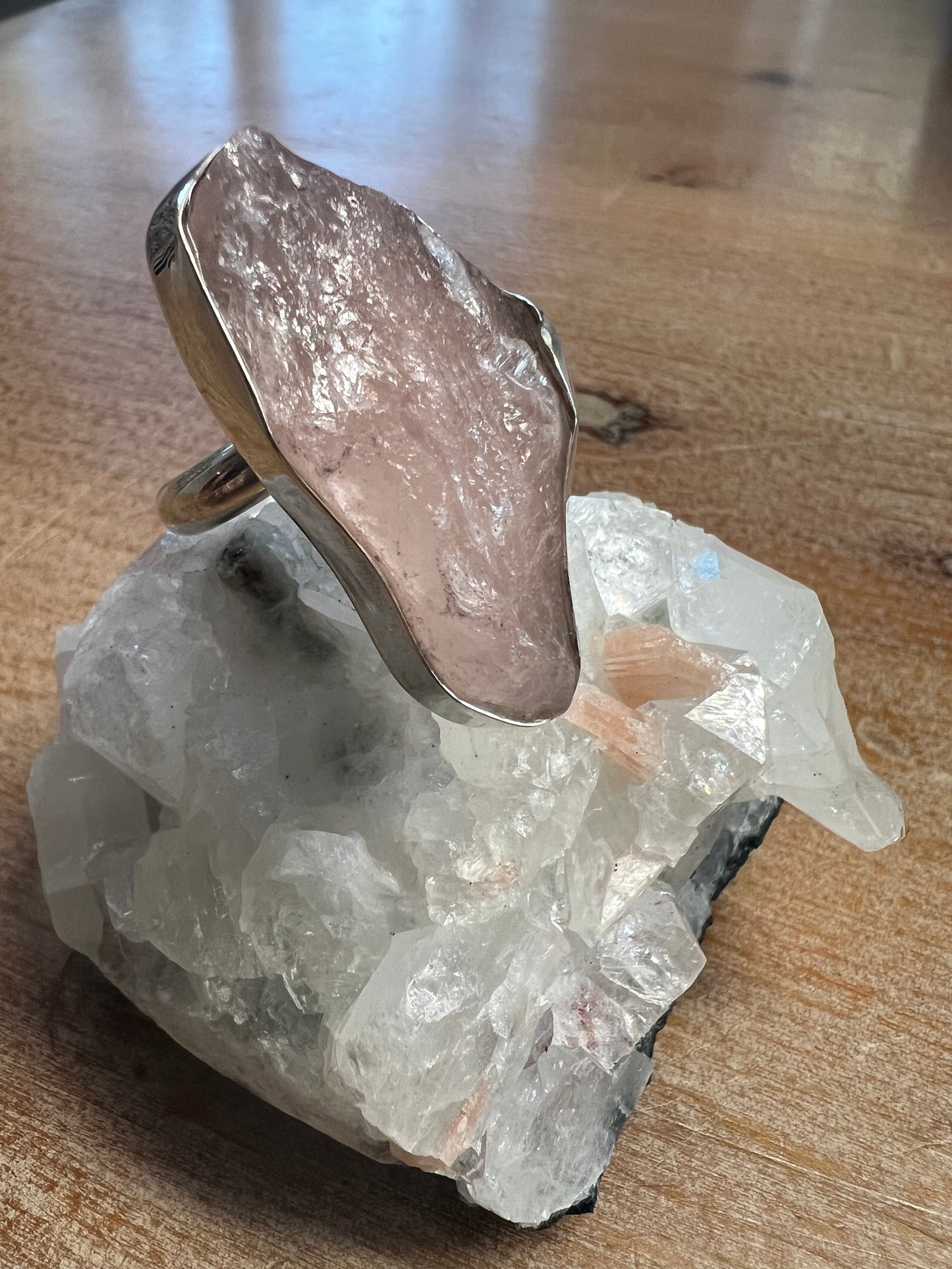 Rose Quartz Ring