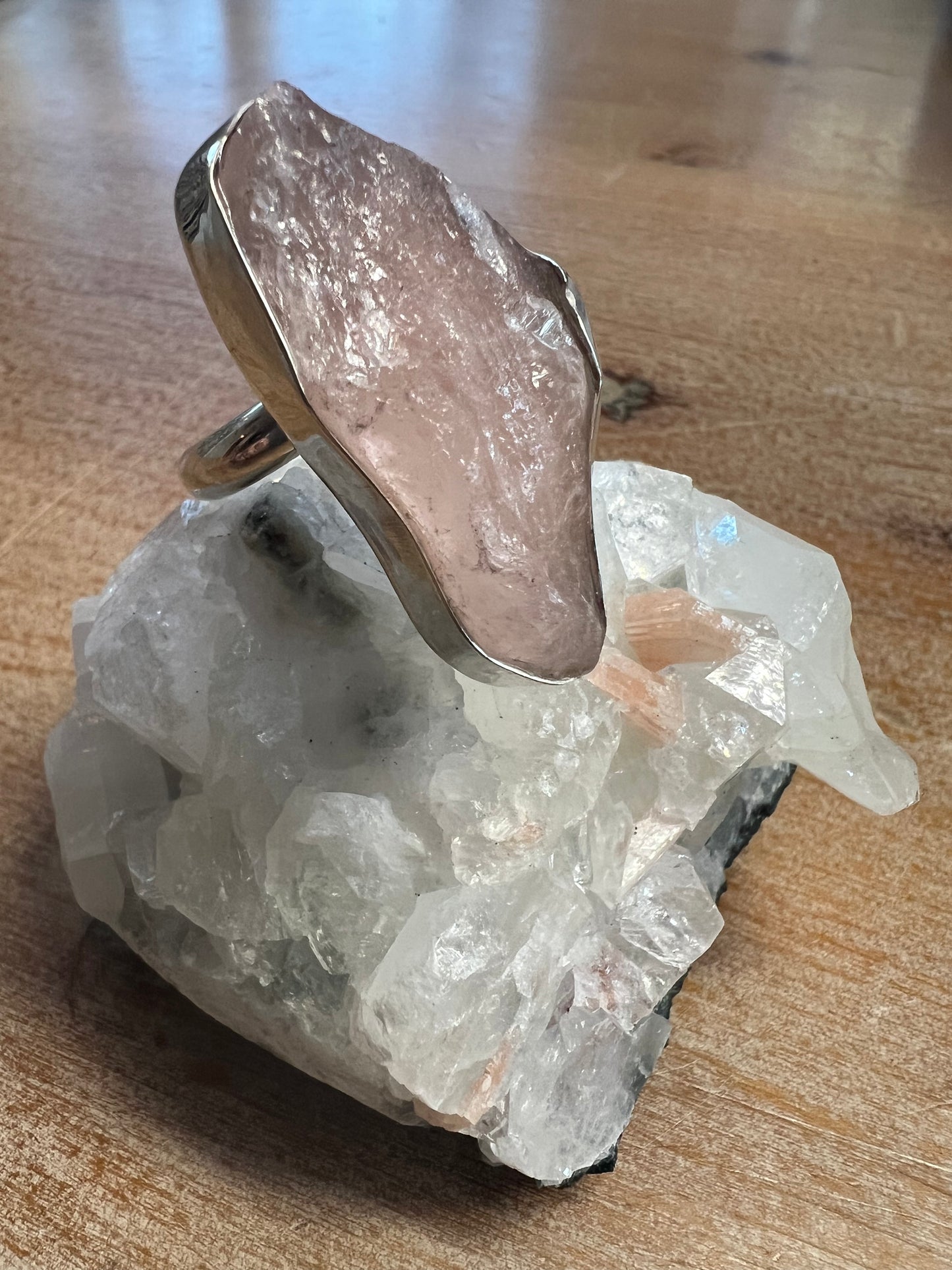 Rose Quartz Ring