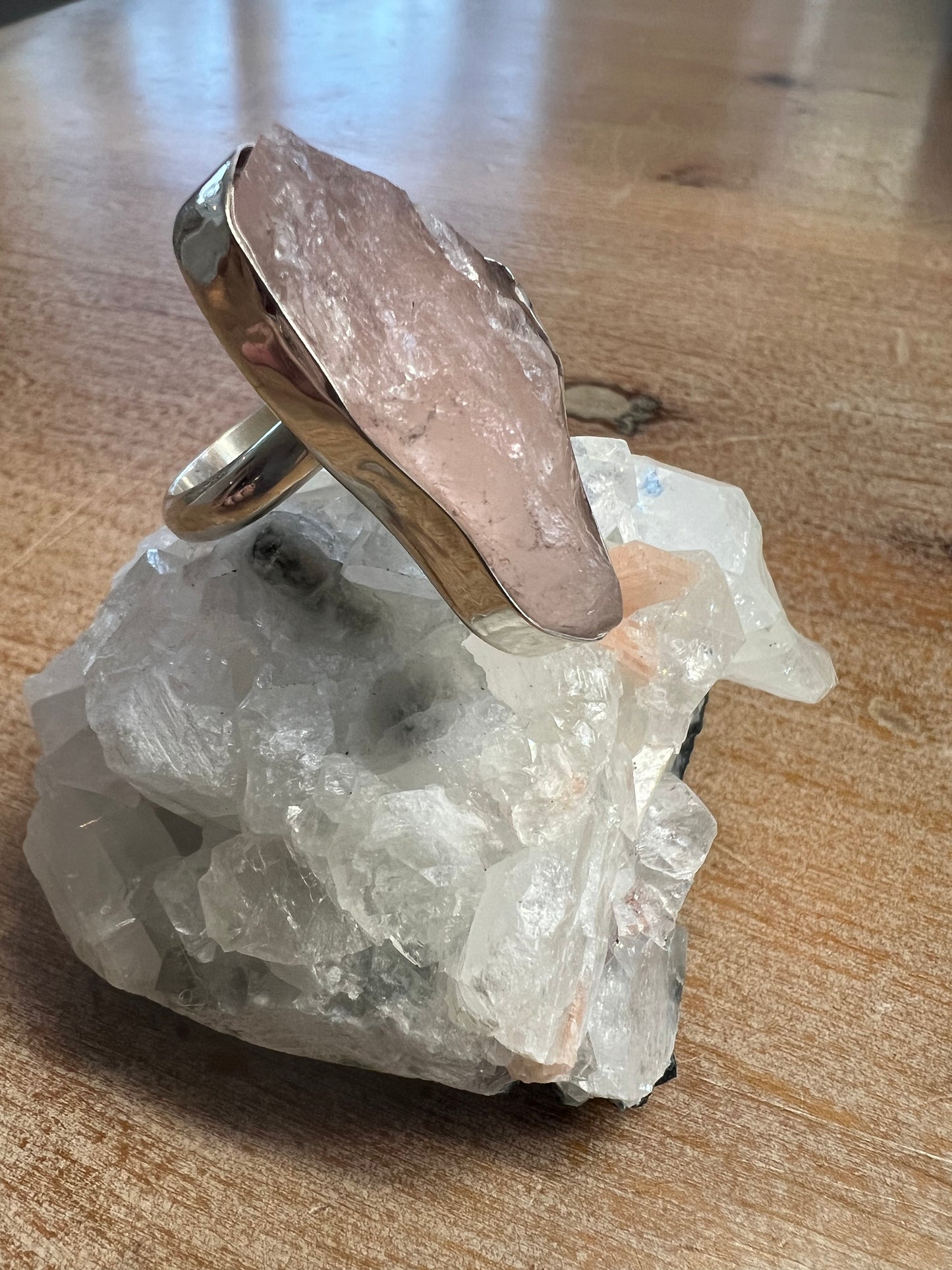 Rose Quartz Ring