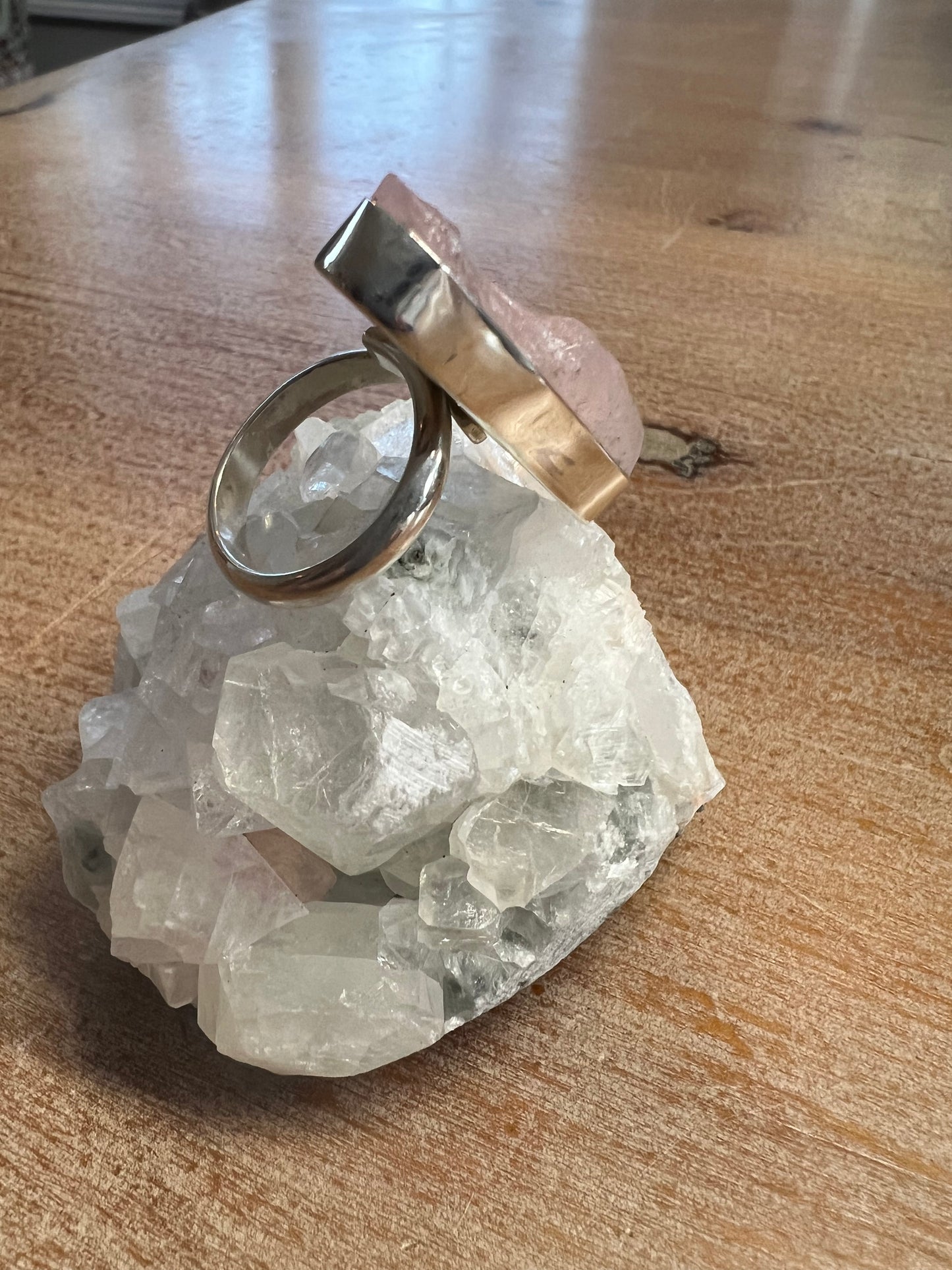 Rose Quartz Ring